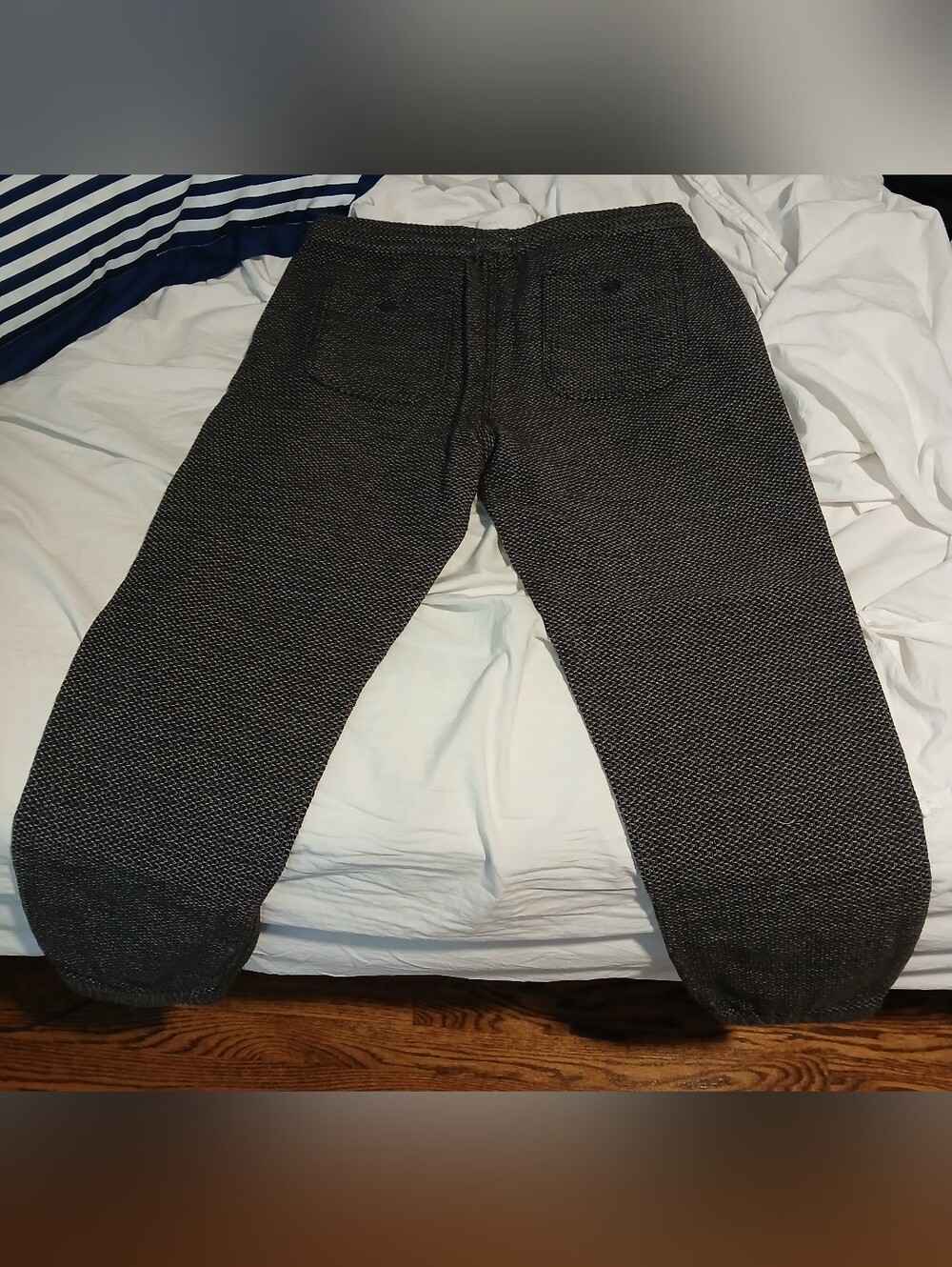 Taylor Stitch Aprés Charcoal Knitted Pants - Picture 3 of 4